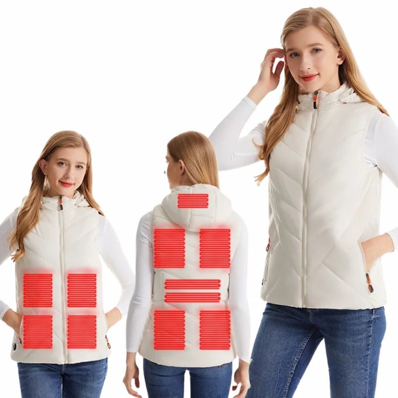 Gilet Chauffant moto femme BeeMotion™ - LE PRATIQUE DU MOTARD