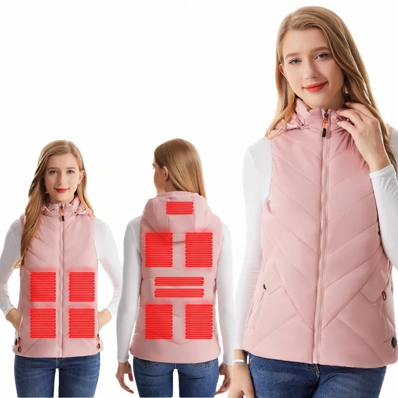 Gilet Chauffant moto femme BeeMotion™ - LE PRATIQUE DU MOTARD