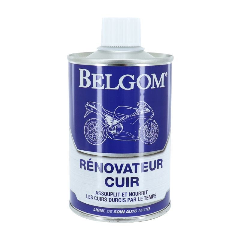 BELGOM CUIR RENOVATEUR (250ml) - LE PRATIQUE DU MOTARD