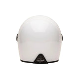 Casque Intégral Vintage Blanc - LE PRATIQUE DU MOTARD