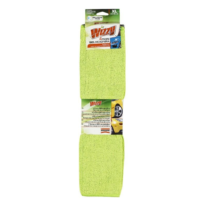 MICROFIBRE/CHIFFON AREXONS WIZZY UNIVERSEL 38x30 cm (VENDU PAR 4) - LE PRATIQUE DU MOTARD