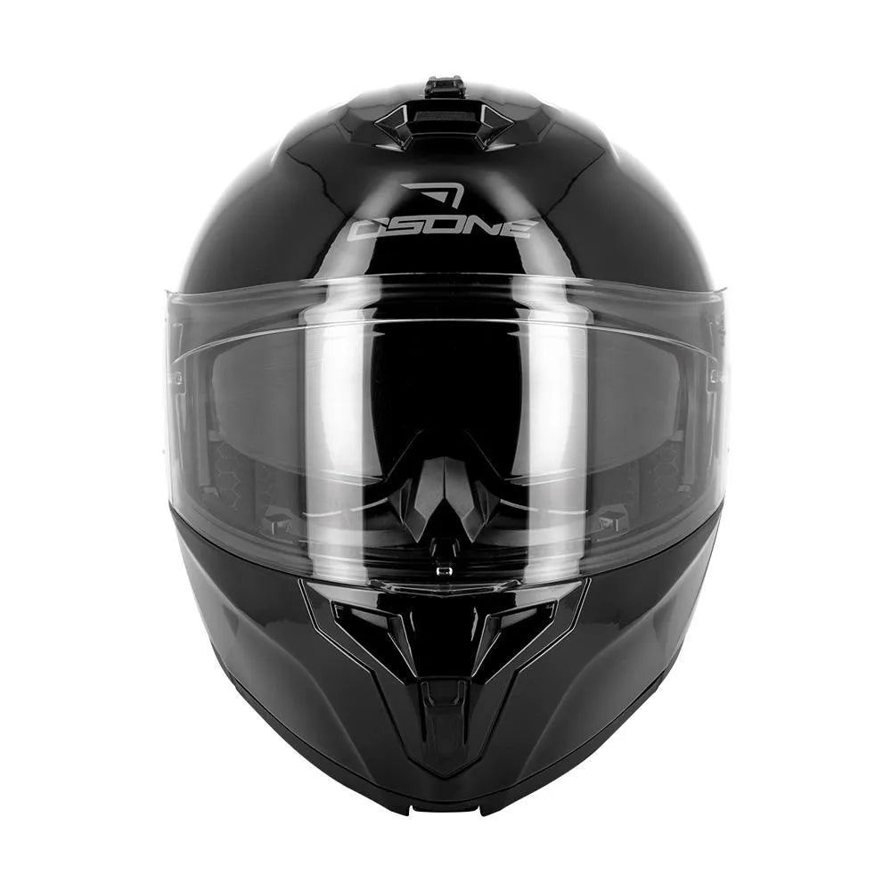 Casque Moto Modulable pour Touring - Noir Brillant - LE PRATIQUE DU MOTARD