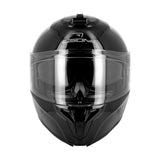 Casque Moto Modulable pour Touring - Noir Brillant - LE PRATIQUE DU MOTARD