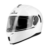 Casque Moto Modulable avec Écran Solaire – Blanc & Homologué ECE - LE PRATIQUE DU MOTARD