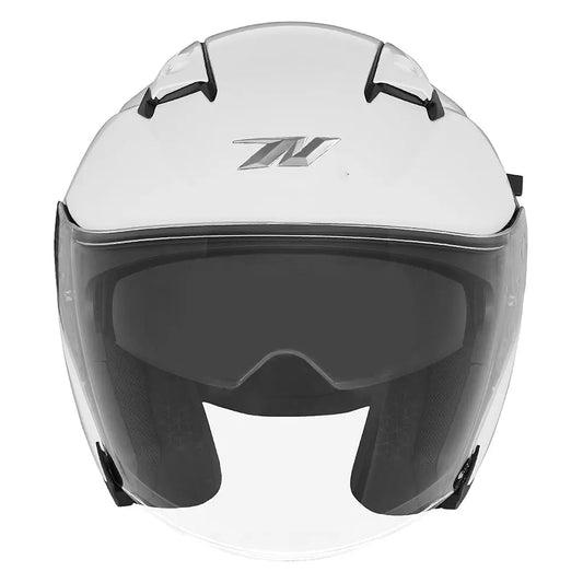 Casque Moto Jet N130 Blanc Perle | NOX - LE PRATIQUE DU MOTARD