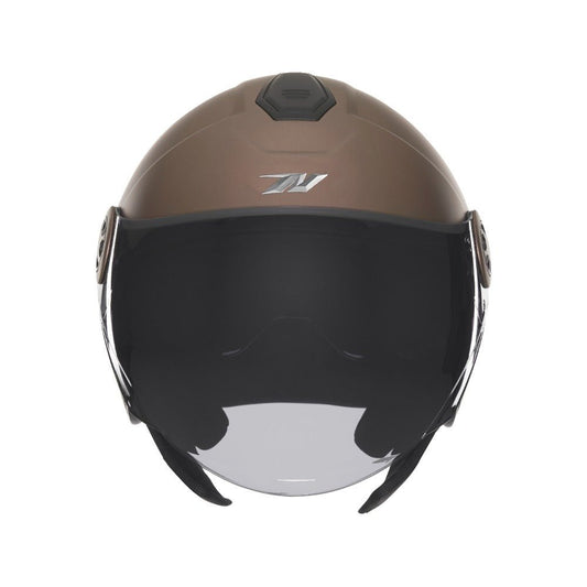Casque Moto Jet N182 Bronze Mat | NOX - LE PRATIQUE DU MOTARD
