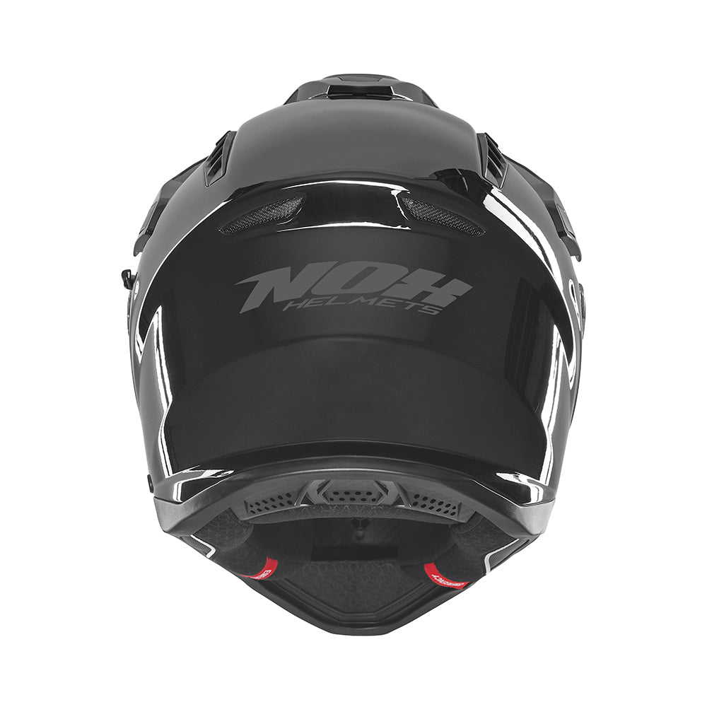 Casque Moto Trail N350 Noir Mat | NOX - LE PRATIQUE DU MOTARD