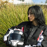 Casque Moto Intégral N402 Mentor Blanc Bleu Rouge | NOX - LE PRATIQUE DU MOTARD