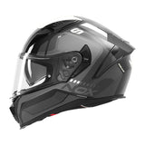 Casque Moto Intégral N402 Mentor Noir Blanc | NOX - LE PRATIQUE DU MOTARD