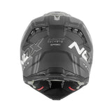 Casque Moto Cross N634 Storm Noir Mat Argent | NOX - LE PRATIQUE DU MOTARD