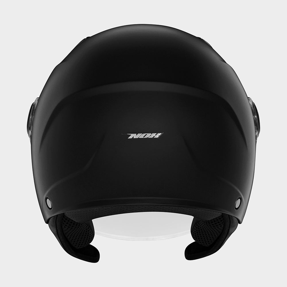 Casque Moto Jet N710 Noir Mat | NOX - LE PRATIQUE DU MOTARD