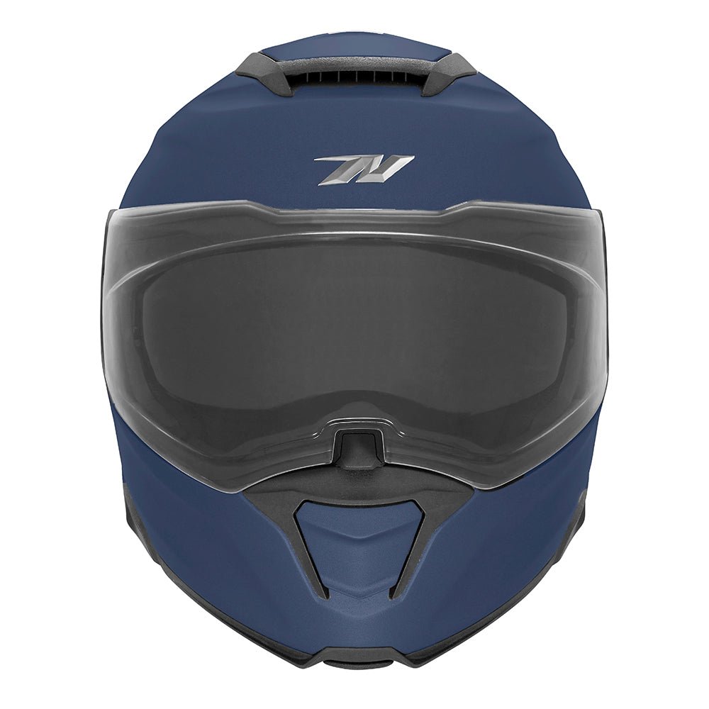 Casque Moto Modulable N967 Bleu Mat | NOX - LE PRATIQUE DU MOTARD