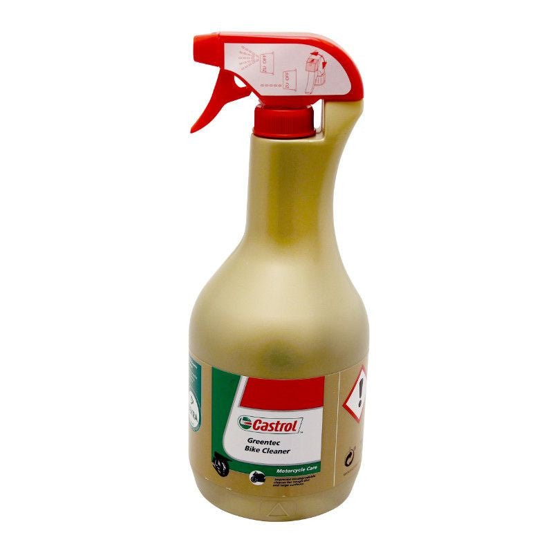 NETTOYANT/DEGRAISSANT BIO CASTROL GREENTEC BIKE CLEANER (1 L) TOUTES SURFACES - LE PRATIQUE DU MOTARD