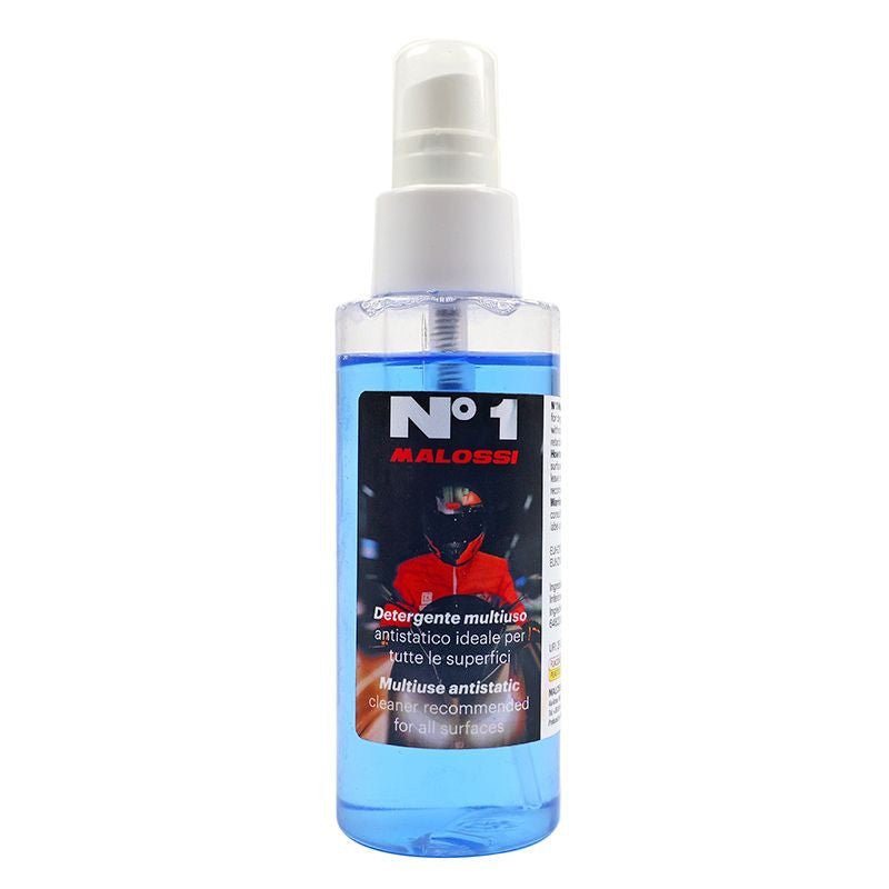 NETTOYANT/DEGRAISSANT MALOSSI N°1 SCOOT/MOTO MULTI USAGE DETERGENT ANTISTATIQUE (SPRAY 100 ml) - LE PRATIQUE DU MOTARD