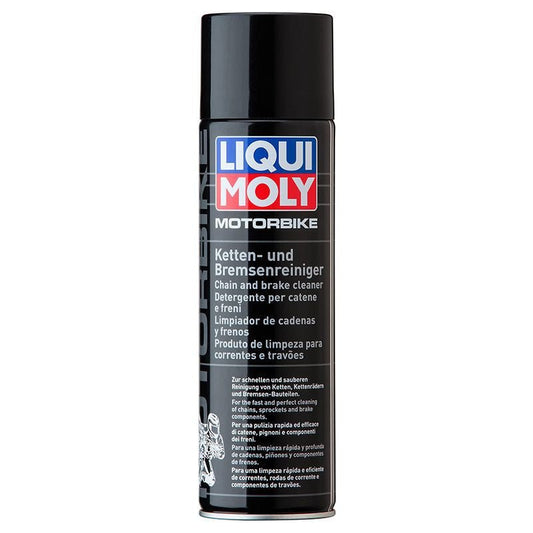 Nettoyant / Dégraissant Chaînes & Freins – LIQUI MOLY (Aérosol 500 ml) - LE PRATIQUE DU MOTARD
