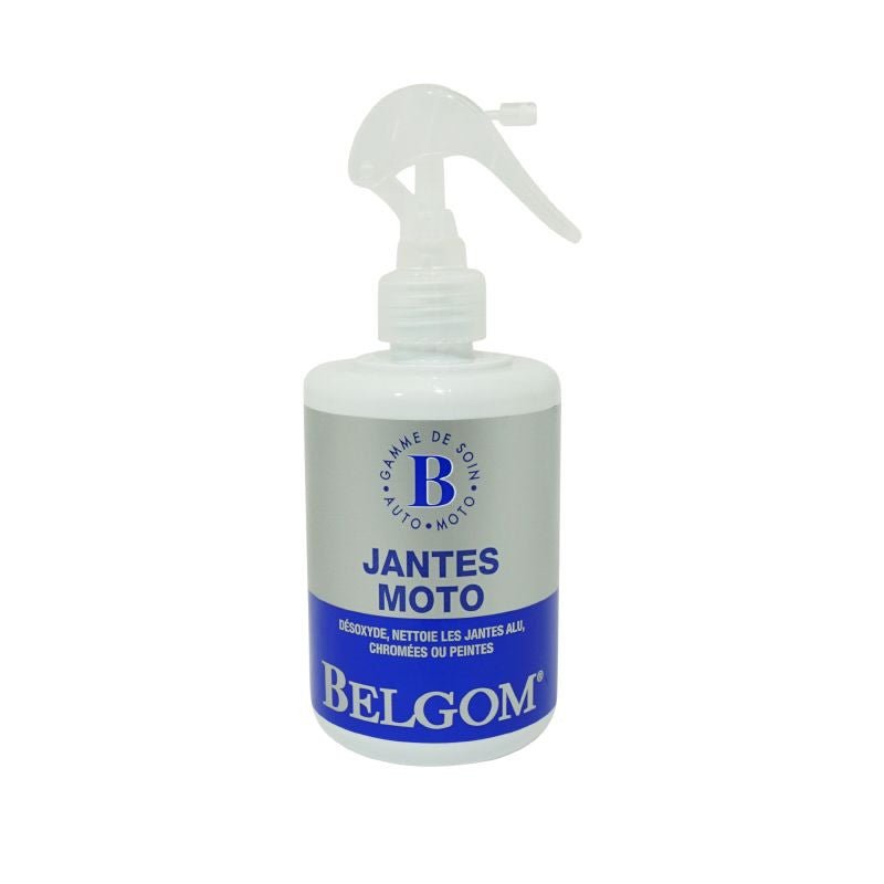 BELGOM NETTOYANT JANTES (PULVERISATEUR/VAPORISATEUR 250ml) - LE PRATIQUE DU MOTARD