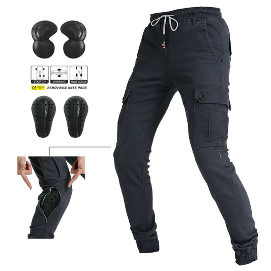 Pantalon cargo moto homme - Navy | UrbanGear™ - LE PRATIQUE DU MOTARD