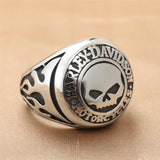 Bague Biker Harley - SkullHD™ - LE PRATIQUE DU MOTARD