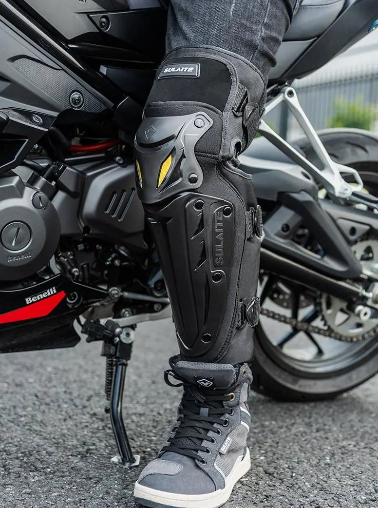 Genouillère moto Homologé CE-KP1 - LE PRATIQUE DU MOTARD