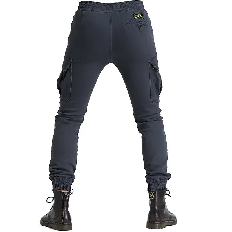 Pantalon cargo moto homme - Navy | UrbanGear™ - LE PRATIQUE DU MOTARD