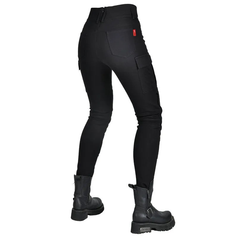 Pantalon Moto Femme Taille Haute - VRODE - LE PRATIQUE DU MOTARD