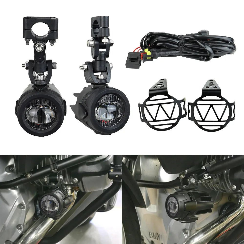 Feux additionnels LED moto multidirectionnel - LE PRATIQUE DU MOTARD