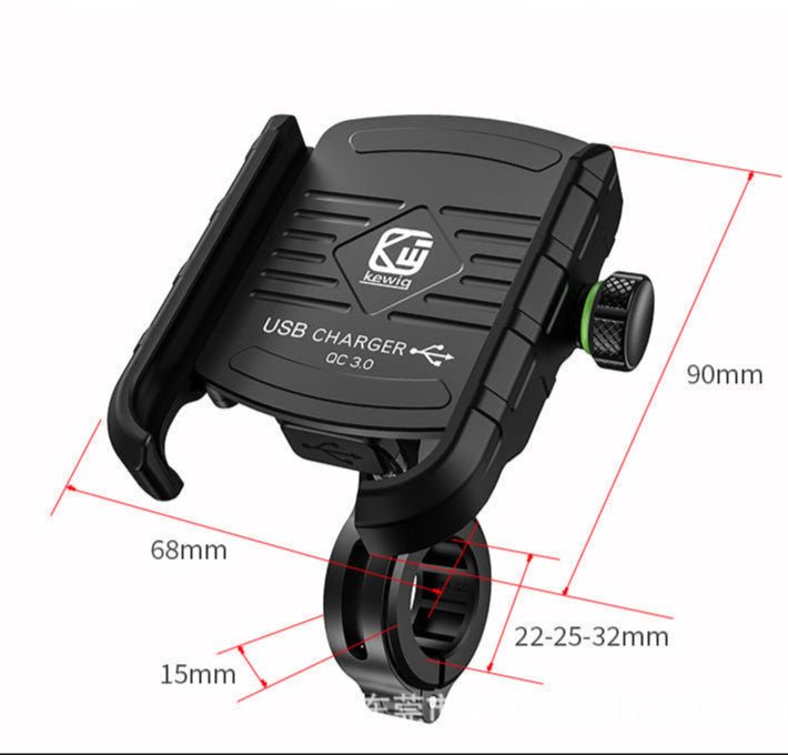 Support de Chargeur de Téléphone Moto - ChargeLink - LE PRATIQUE DU MOTARD