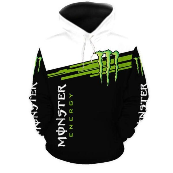 Sweat à Capuche Monster Energy Boost - LE PRATIQUE DU MOTARD