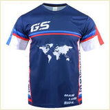 T-shirt GS - WORLD - SOLDES - LE PRATIQUE DU MOTARD