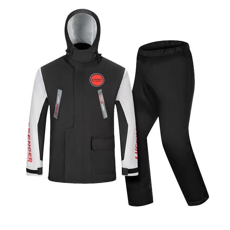 Tenue de Pluie Moto Lucky™ | Conçu pour les Aventuriers de la Route - LE PRATIQUE DU MOTARD