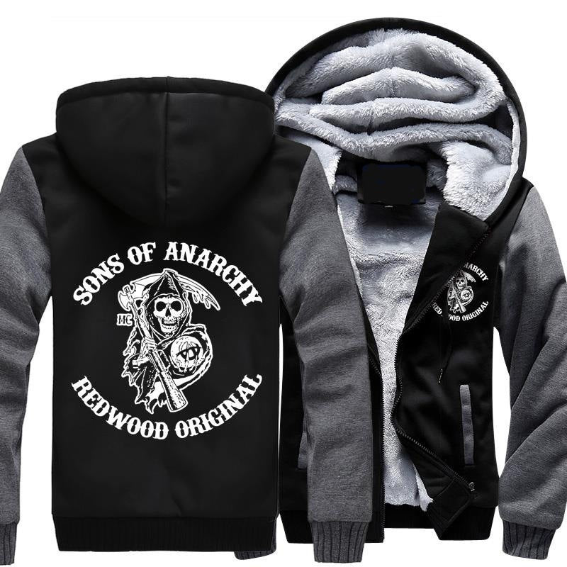 Veste polaire SONS OF ANARCHY | DESTOCKAGE - LE PRATIQUE DU MOTARD
