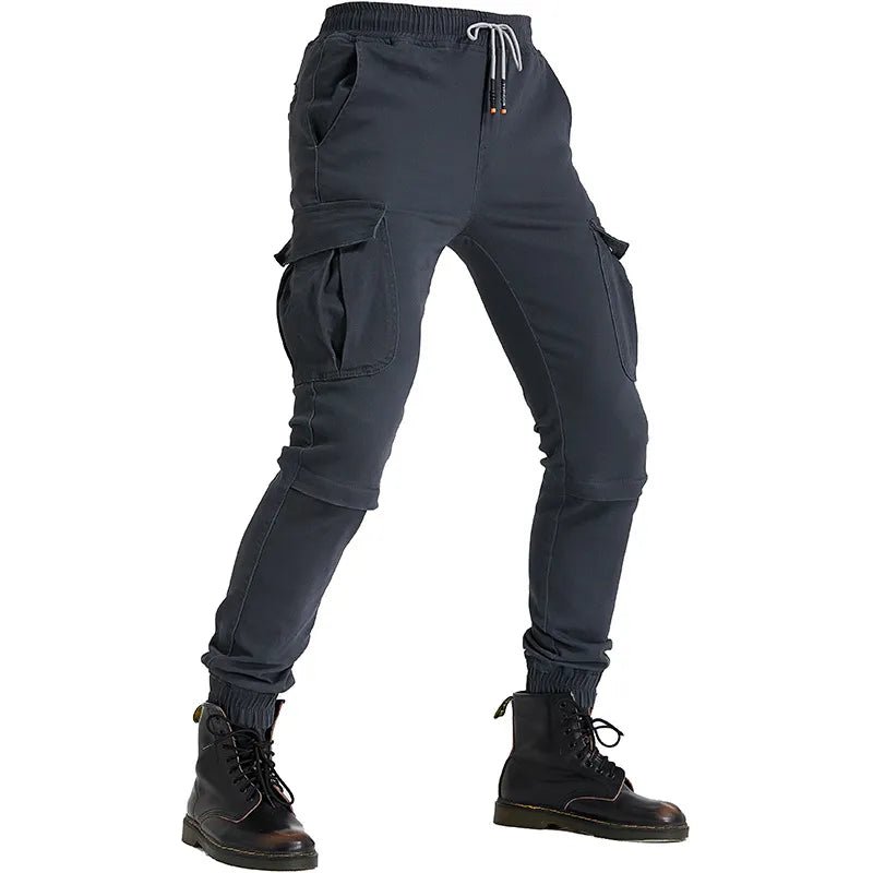 Pantalon cargo moto homme - Navy | UrbanGear™ - LE PRATIQUE DU MOTARD