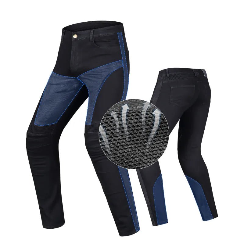 Pantalon moto femme été - VELOZA™ - LE PRATIQUE DU MOTARD