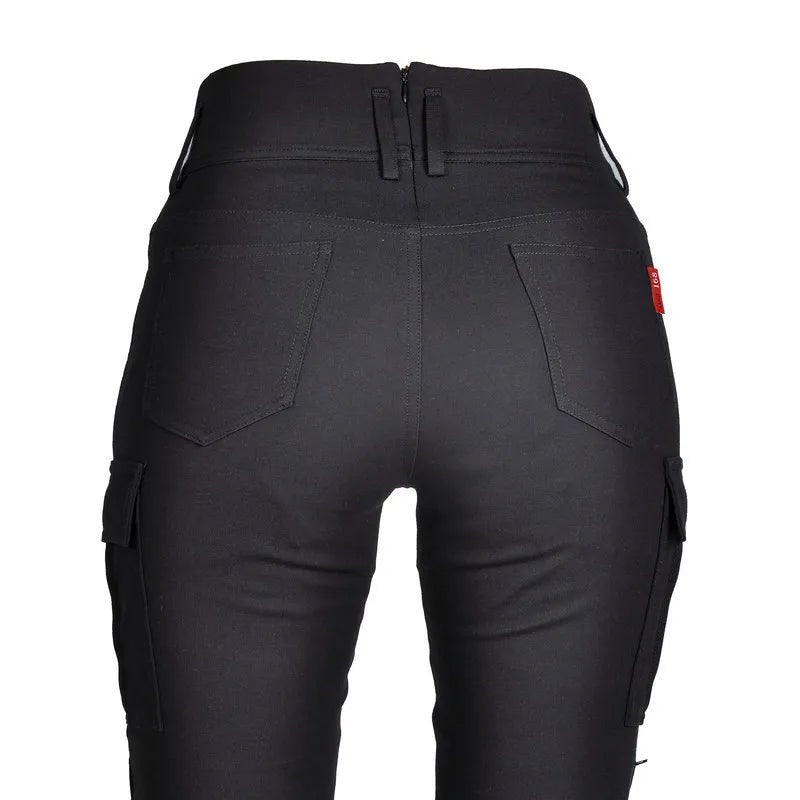 Pantalon Moto Femme Taille Haute - VRODE - LE PRATIQUE DU MOTARD