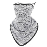 Tour de Cou Moto blanc et noir| GEOLINE - LE PRATIQUE DU MOTARD