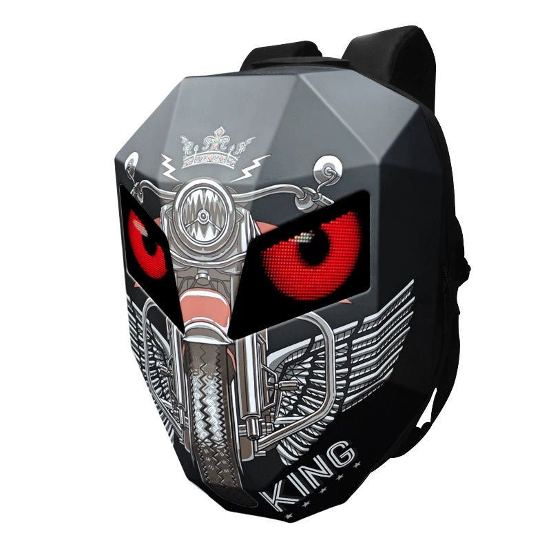 Sac a dos LED moto - King Biker - LE PRATIQUE DU MOTARD