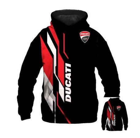 Sweat streetwear Ducati Racing – Léger, Respirant, Ultra Stylé - LE PRATIQUE DU MOTARD
