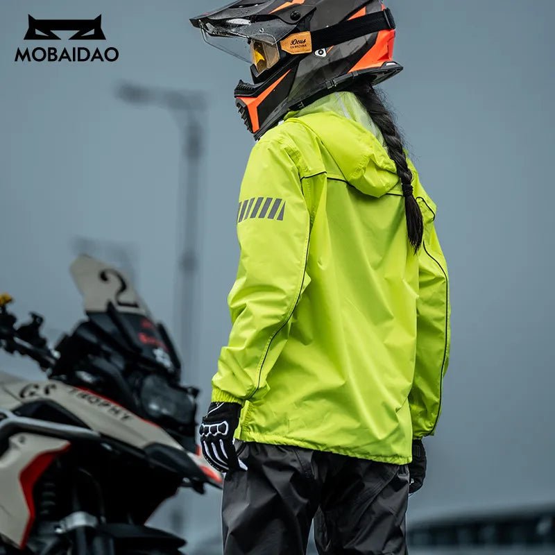 Combinaison imperméable moto | MOBAIDAO™ - LE PRATIQUE DU MOTARD