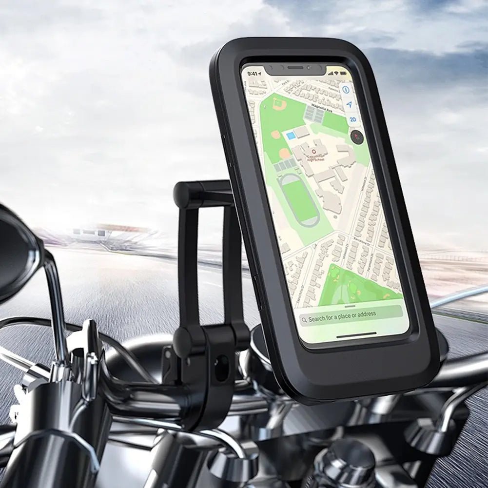 Support téléphone moto - Coque étanche Tactile - LE PRATIQUE DU MOTARD