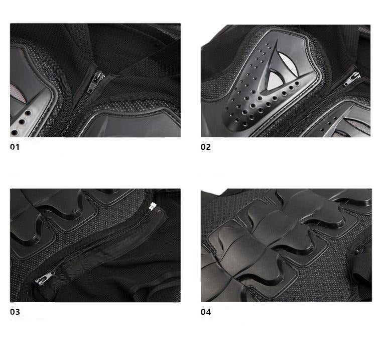 Gilet protection moto sans manche - GT032 - LE PRATIQUE DU MOTARD