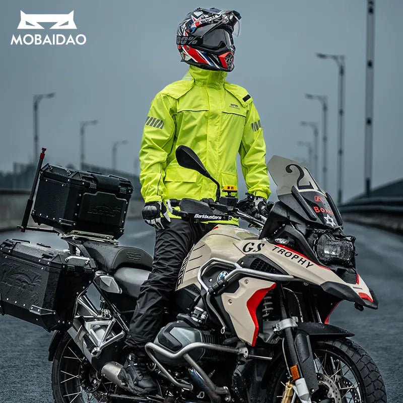 Combinaison imperméable moto | MOBAIDAO™ - LE PRATIQUE DU MOTARD