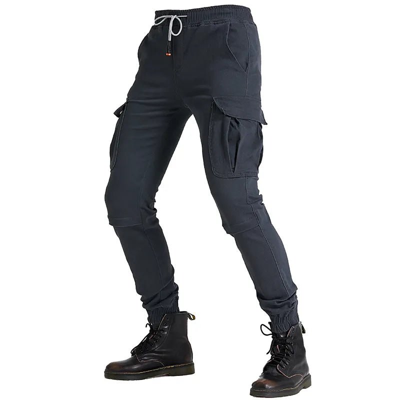 Pantalon cargo moto homme - Navy | UrbanGear™ - LE PRATIQUE DU MOTARD