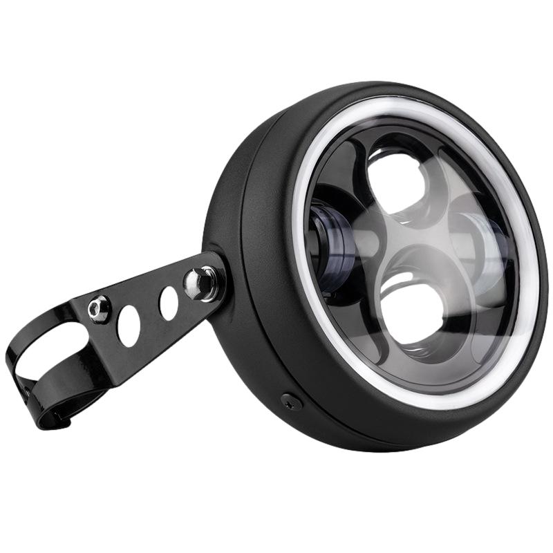 Phare moto LED rond - 5.75pouces - LE PRATIQUE DU MOTARD