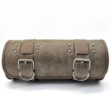Sacoche moto vintage cuir marron - LE PRATIQUE DU MOTARD