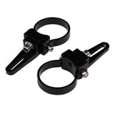 Fixation projecteur LED 51mm collier aluminium moto quad