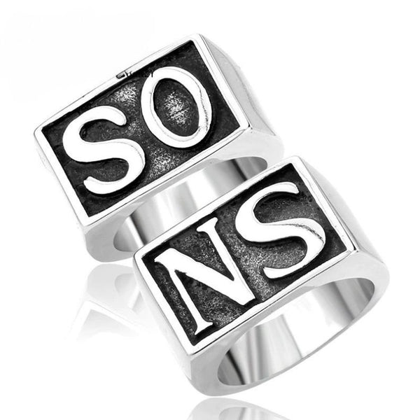 Sons of Anarchy Ring Biker Symbol Motorcycle Passion – LE