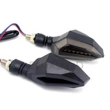 Paire de Clignotant LED Bi-colorie 12V Le Pratique du Motard