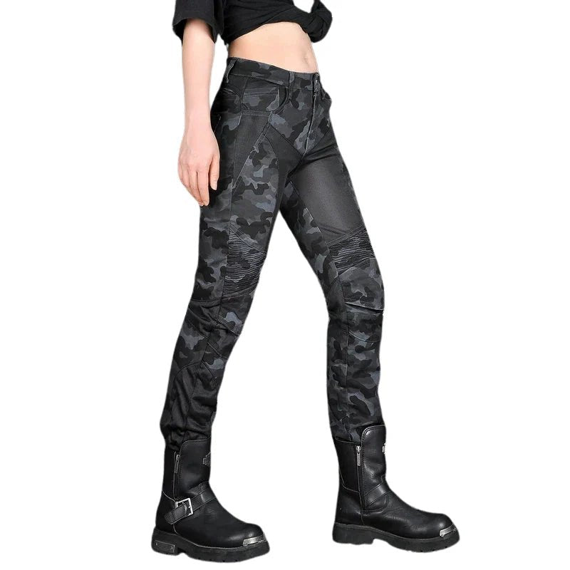 Pantalon Moto Femme Été Ventilé – LOONGBIKE™ ShadowRider - LE PRATIQUE DU MOTARD