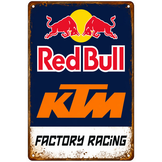 Plaque métallique Off-road KTM