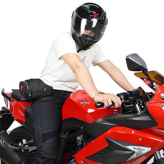 Biker leg bag + fanny pack